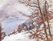 Lovis Corinth Walchensee im Winter Spain oil painting artist